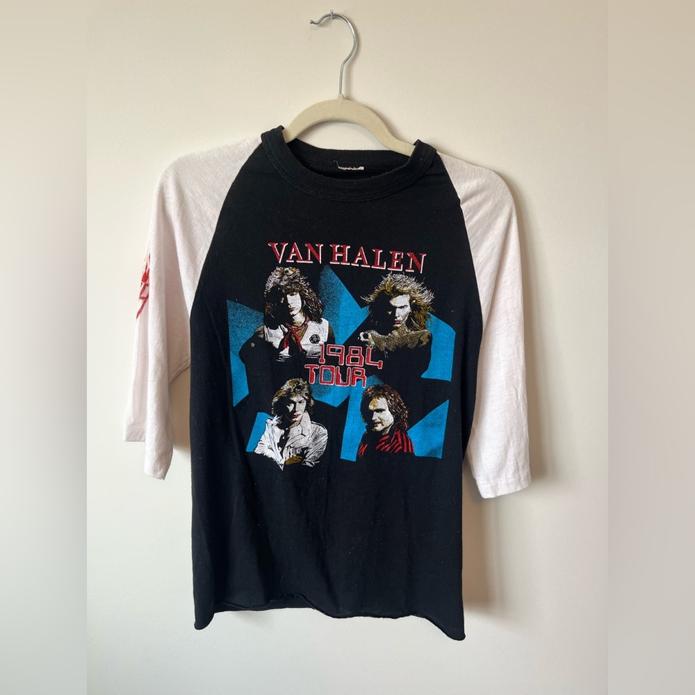 {SOLD}1984 Van Halen Tour Tshirt